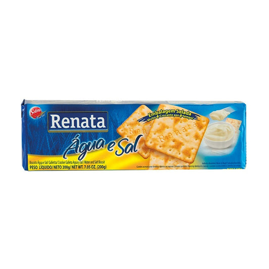 BISCOITO ÁGUA E SAL RENATA 170g (Galleta salada)