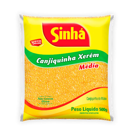 CANJIQUINHA XERÉM MÉDIA SINHÁ 500 g.(Milho)