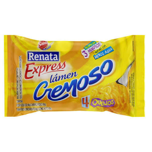 RENATA Macarrão instantâneo sabor Queijo 88g