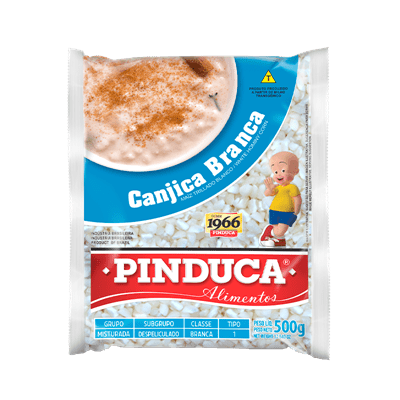 PINDUCA Canjica Branca 500g.(Maíz blanco)