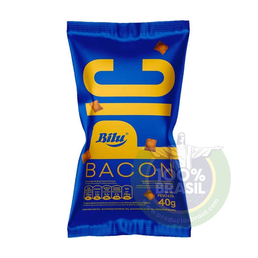 BILU Salgadinhos Pic Bacon 40g.(Snack trigo frito)