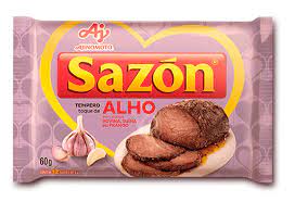 Tempero Pronto Toque de Alho Sazom 60g.(Sazonador aliño toque de ajo)