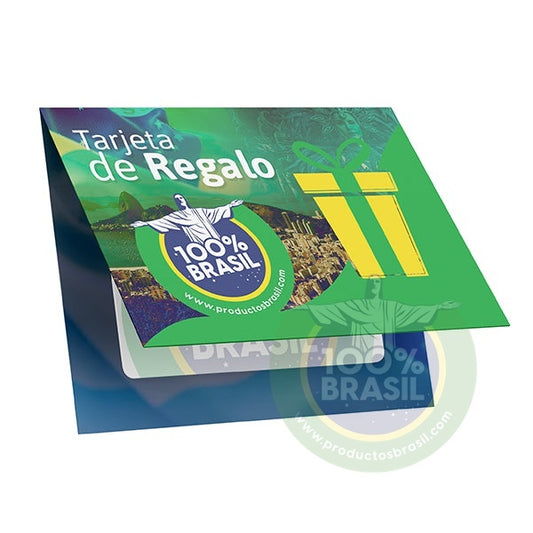 Tarjeta de Regalo (100% Brasil)