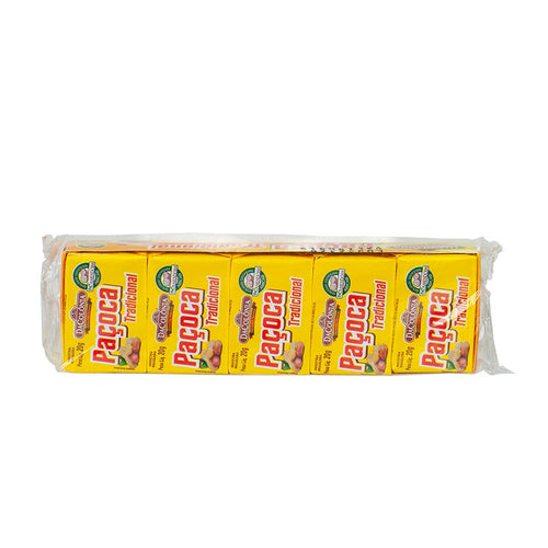 DACOLONIA Paçoca Retangular Tradicional 200g.(Dulce cacahuetes)
